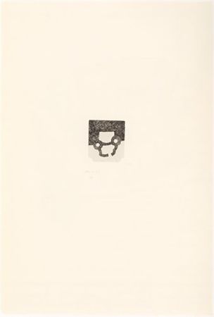 Incisione Chillida - Portfolio 12th Anniversary of Galeria Joan Prats