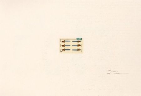 Litografia Brossa - Portfolio 12th Anniversary of Galeria Joan Prats