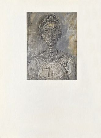 Litografia Giacometti - Portrait