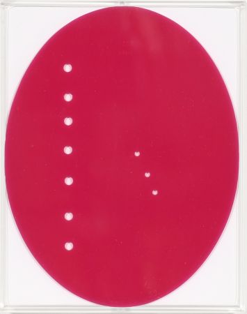 Multiplo Fontana - Portrait d’Antonin Artaud, by Otto Hahn (Red)