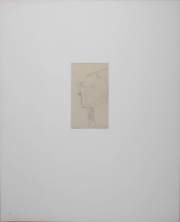 Litografia Modigliani - Portrait de Béatrice Hastings
