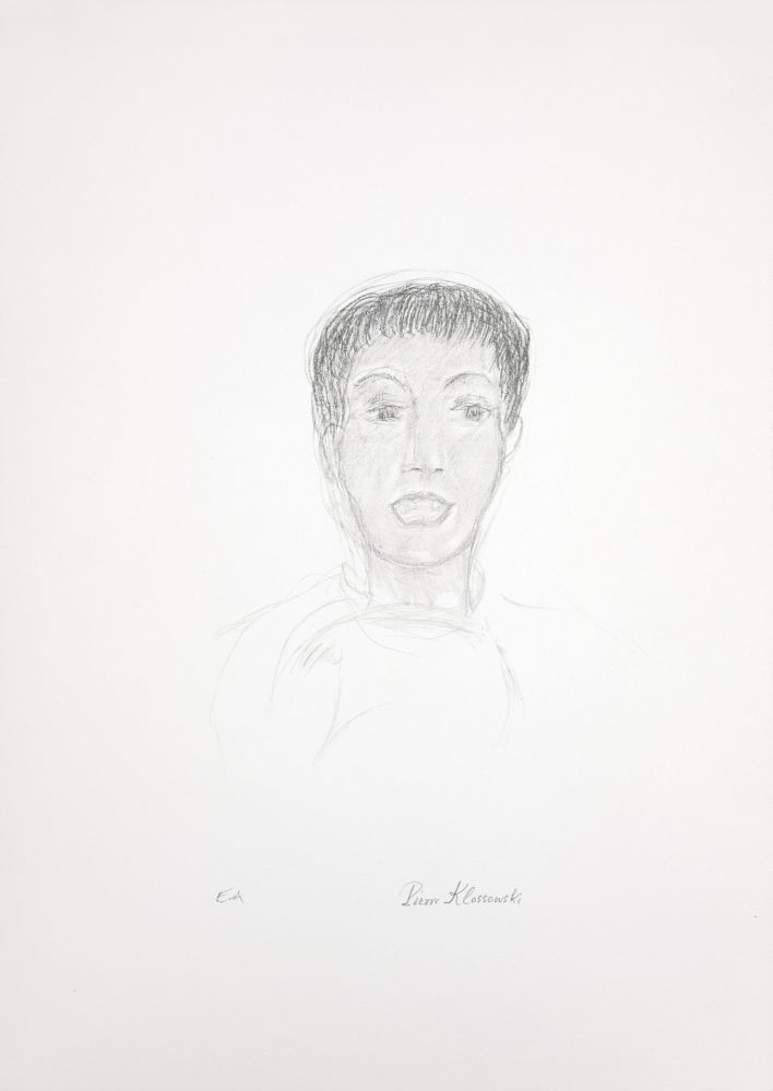 Litografia Klossowski - Portrait de garçon