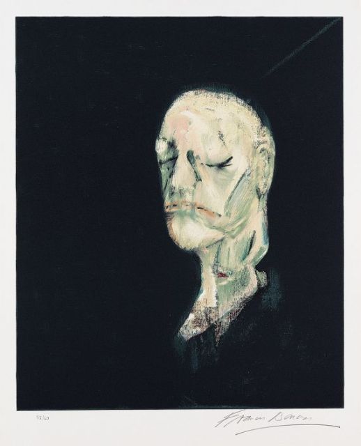 Litografia Bacon - Portrait de William Blake