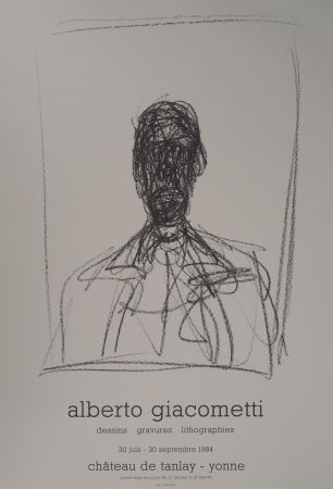 Libro Illustrato Giacometti - Portrait d'homme