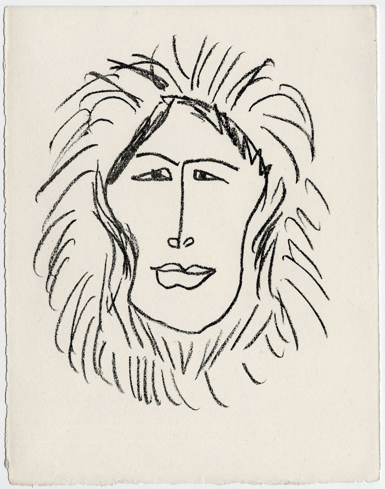 Litografia Matisse - Portrait d'homme esquimau n° 1. 1947 (Pour Une Fête en Cimmérie)