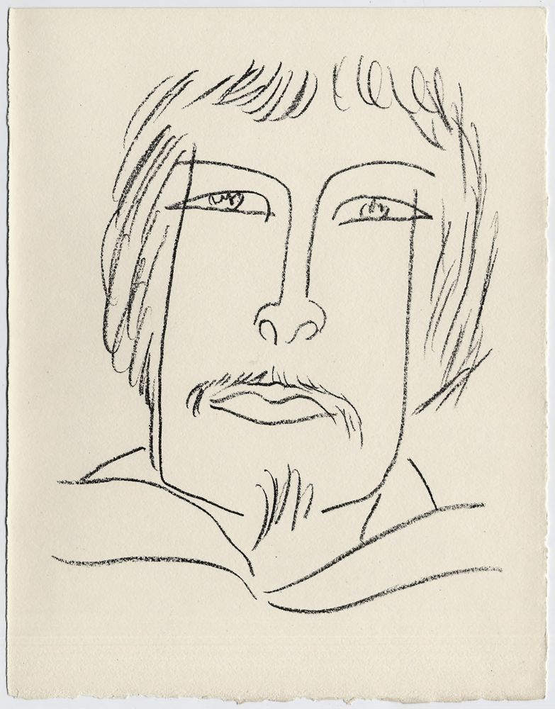 Litografia Matisse - Portrait d'homme esquimau n° 7. 1947 (Pour Une Fête en Cimmérie)