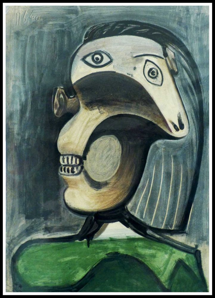 Litografia Picasso (After) - PORTRAIT DORA MAAR