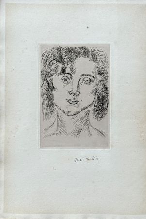 Incisione Matisse - Portrait Marguerite Matisse