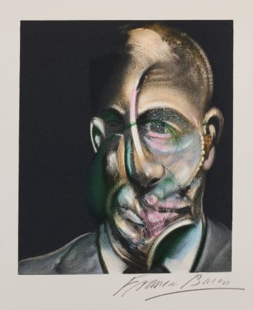 Litografia Bacon - Portrait of Michel Leiris