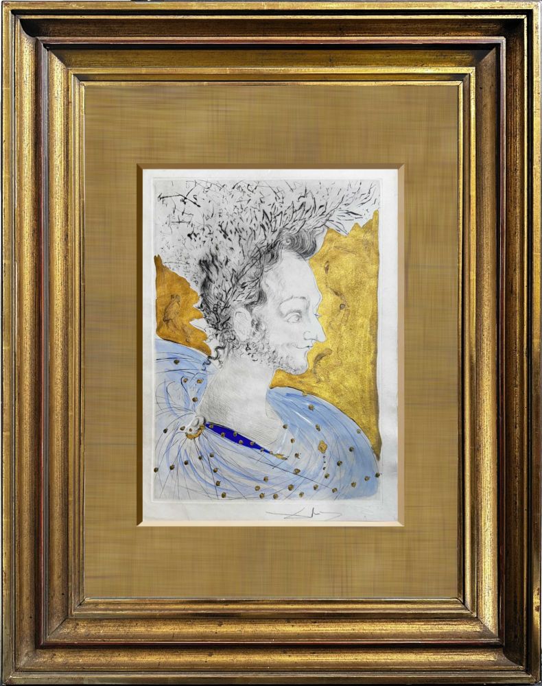 Incisione Dali - Portrait of Rosand