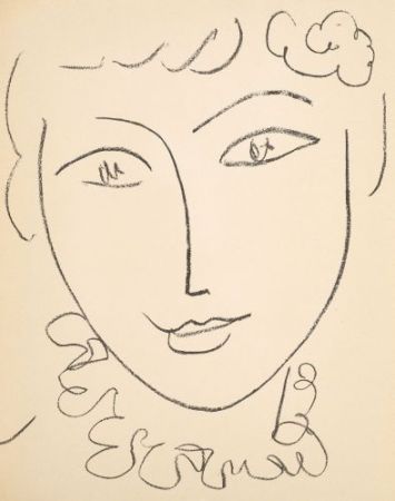 Litografia Matisse - PORTRAITS Avec 