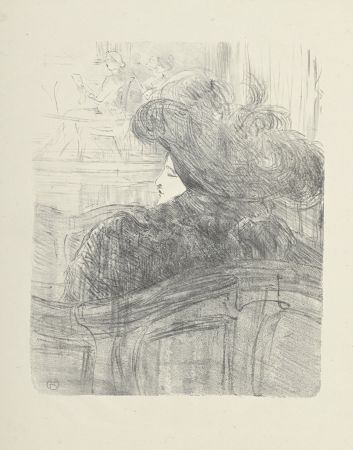 Litografia Toulouse-Lautrec - Portraits d’Acteurs et d’Actrices : Cleo de Merode