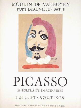 Offset Picasso - Portraits Imaginaire , Moulin de Vauboyen