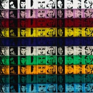 Serigrafia Warhol - Portraits of the Artists