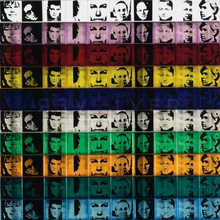 Serigrafia Warhol - Portraits of the Artists (FS II.17)
