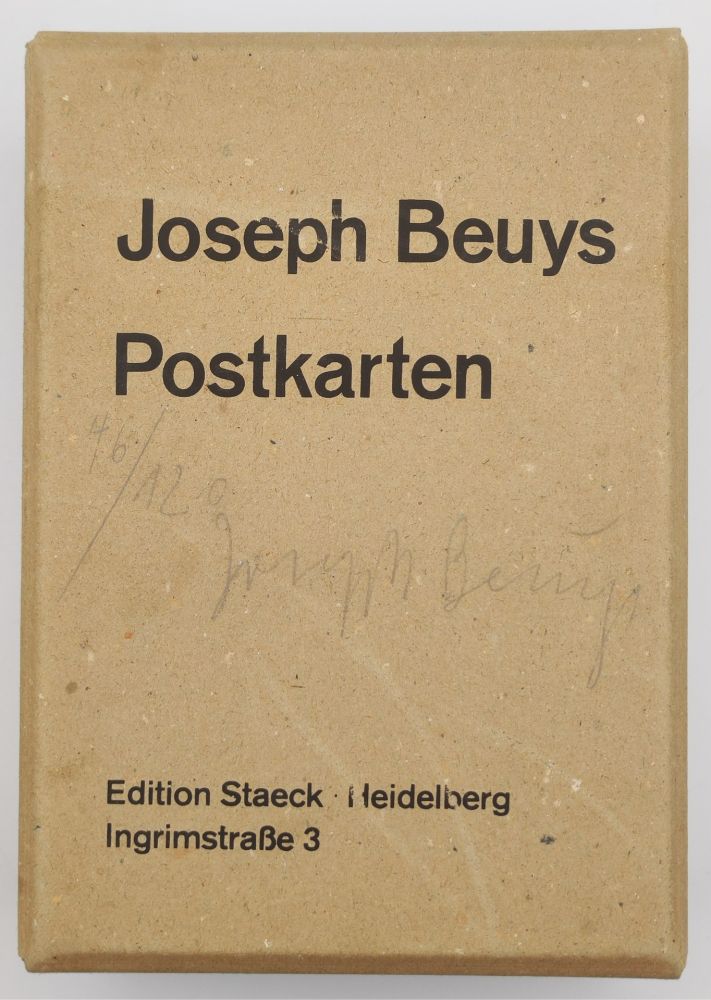 Multiplo Beuys - Postkarten. Multiple.