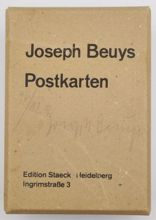 Multiplo Beuys - Postkarten. Multiple.