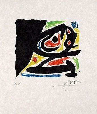 Litografia Miró - Pour Berggruen