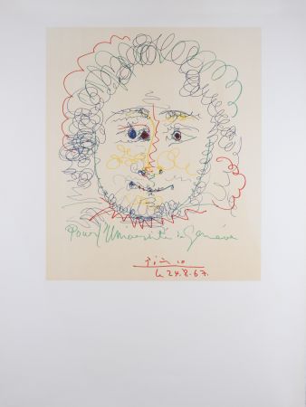 Litografia Picasso - Pour l'Université de Genève