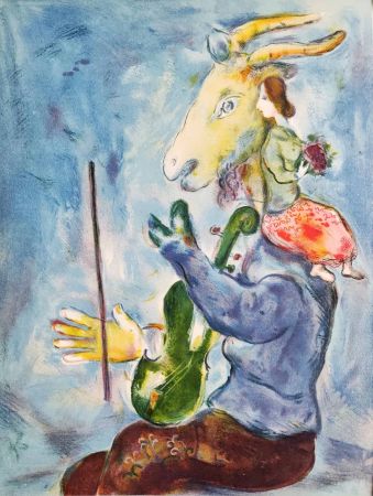 Litografia Chagall - Printemps