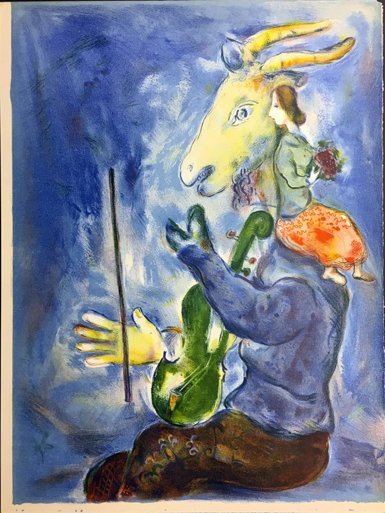 Litografia Chagall - PRINTEMPS (1938)