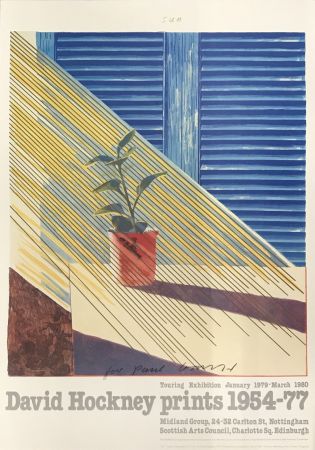 Litografia Hockney - Prints 1954 – 1977