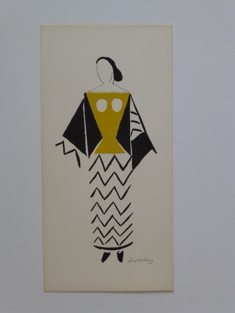 Litografia Delaunay - Projet de costume