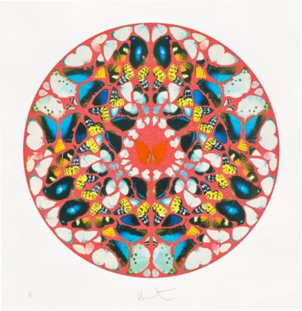 Serigrafia Hirst - Psalm: Domine, Ne In Furore