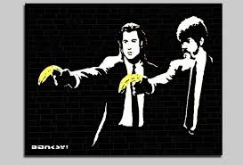 Serigrafia Banksy - Pulp Fiction