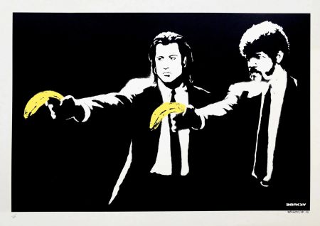 Serigrafia Banksy - Pulp Fiction (unsigned)