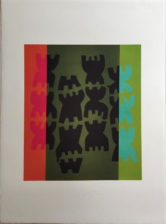 Litografia Capogrossi - Quarzo 10
