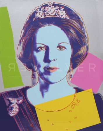 Serigrafia Warhol - Queen Beatrix of the Netherlands (FS II.340)