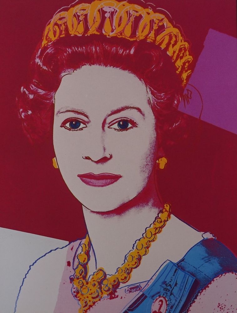 Serigrafia Warhol - Queen Elizabeth II
