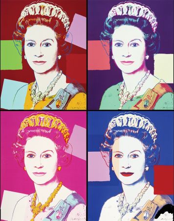 Serigrafia Warhol - Queen Elizabeth II Of The United Kingdom Complete Portfolio (Reigning Queens)