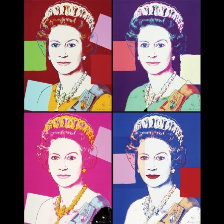 Serigrafia Warhol - Queen Elizabeth II Of The United Kingdom Complete Portfolio (Reigning Queens)