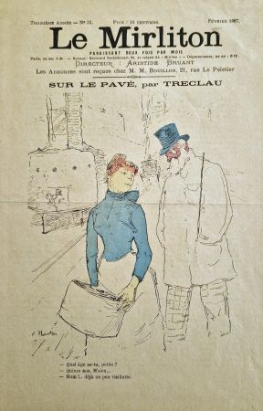 Litografia Toulouse-Lautrec - Quel àge as tu, petite?