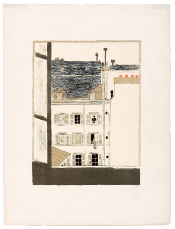 Litografia Bonnard - Quelques aspects de la vie de Paris 10