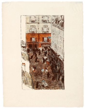 Litografia Bonnard - Quelques aspects de la vie de Paris 11