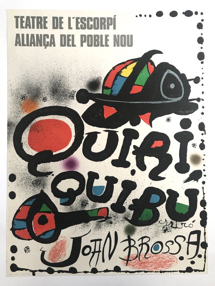 Manifesti Miró - Quiriquibu