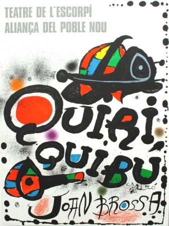 Litografia Miró - Quiriquibú