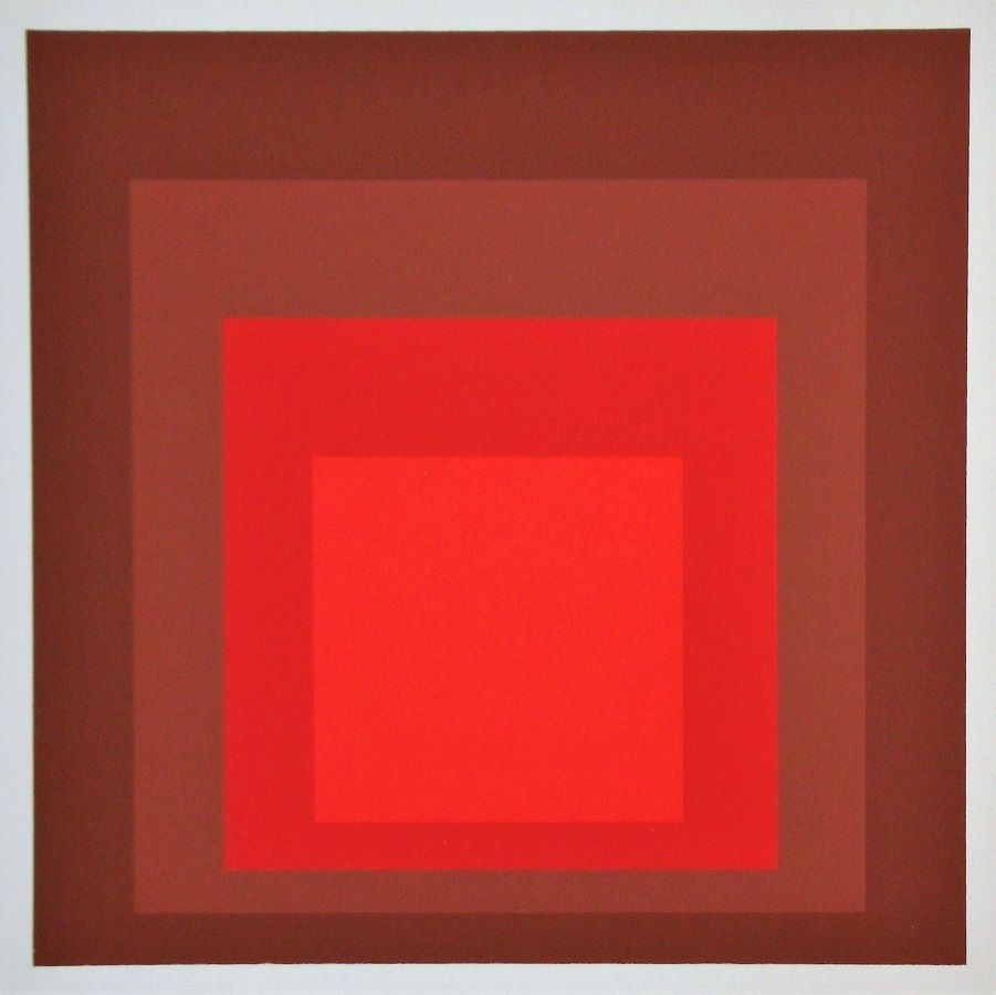 Serigrafia Albers - R-I d-5, 1969