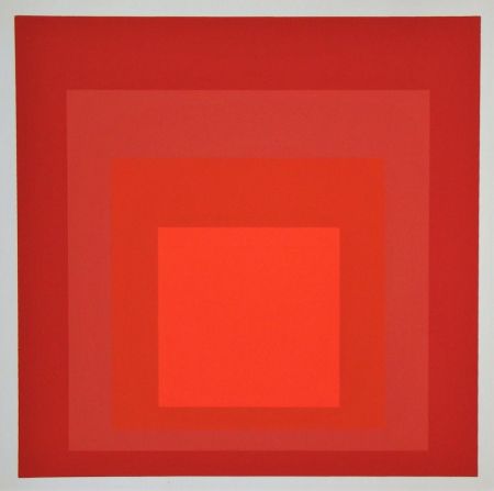 Serigrafia Albers - R-III a-4, 1968