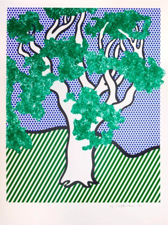 Serigrafia Lichtenstein - Rainforest