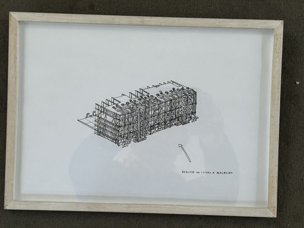 Non Tecnico Berthier - Rajouter un tuyau à Beaubourg