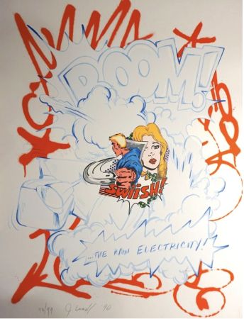 Serigrafia Crash - Raw Electricity