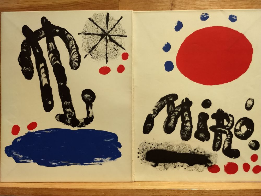 Libro Illustrato Miró (After) - Recent paintings