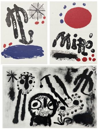 Litografia Miró - Recent Paintings. New York: Pierre Matisse Gallery