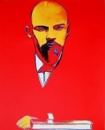 Serigrafia Warhol - Red Lenin (II.403)