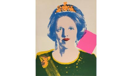 Serigrafia Warhol - Reigning Queens: Queen Beatrix of the Netherlands