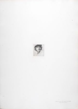 Rotocalcografia Rembrandt - Rembrandt aux yeux hagards